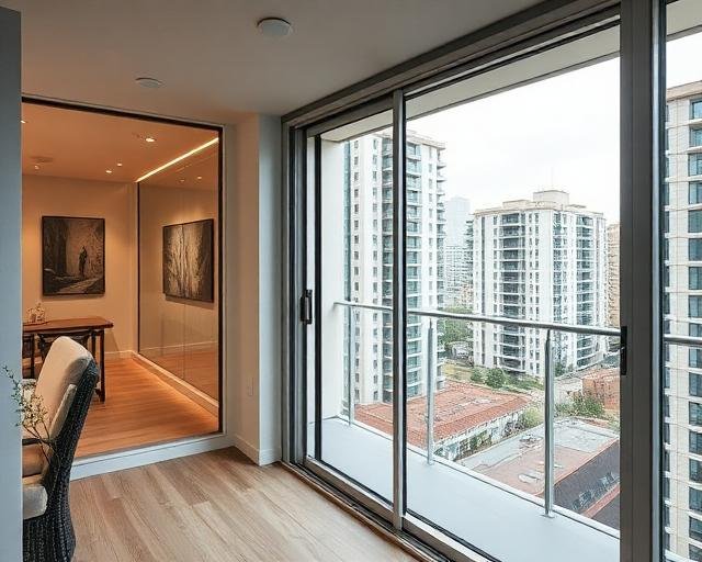 Commercial aluminium windows project